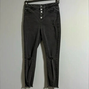 KanCan Womens Skinny
Button Fly Jeans 25
